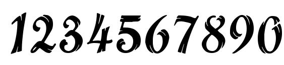 Maize Regular Font, Number Fonts