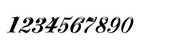 Majestic X Font, Number Fonts
