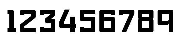 Makhina Font, Number Fonts