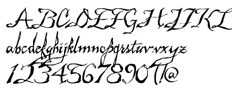 glyphs Malagua font, сharacters Malagua font, symbols Malagua font, character map Malagua font, preview Malagua font, abc Malagua font, Malagua font