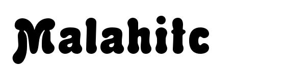 Malahitc font, free Malahitc font, preview Malahitc font