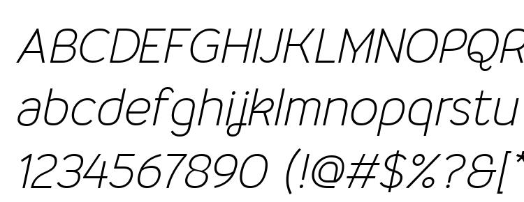 глифы шрифта Malina Light Italic, символы шрифта Malina Light Italic, символьная карта шрифта Malina Light Italic, предварительный просмотр шрифта Malina Light Italic, алфавит шрифта Malina Light Italic, шрифт Malina Light Italic