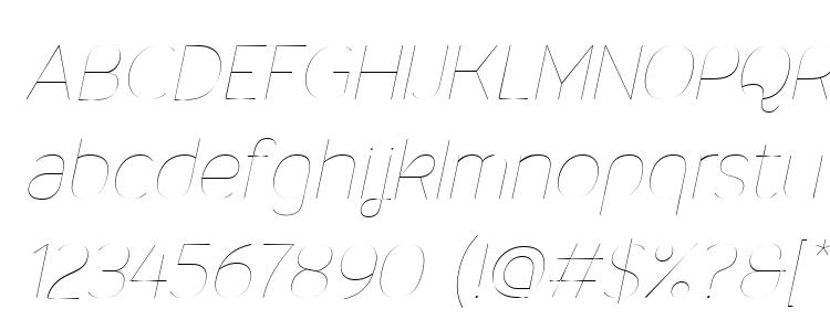 глифы шрифта Malina UltraLight Italic, символы шрифта Malina UltraLight Italic, символьная карта шрифта Malina UltraLight Italic, предварительный просмотр шрифта Malina UltraLight Italic, алфавит шрифта Malina UltraLight Italic, шрифт Malina UltraLight Italic