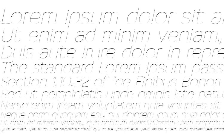 specimens Malina UltraLight Italic font, sample Malina UltraLight Italic font, an example of writing Malina UltraLight Italic font, review Malina UltraLight Italic font, preview Malina UltraLight Italic font, Malina UltraLight Italic font