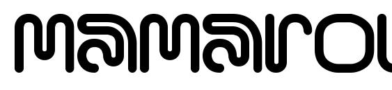 шрифт Mamaround, бесплатный шрифт Mamaround, предварительный просмотр шрифта Mamaround