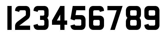 Mandatory Font, Number Fonts