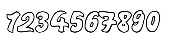 Mango Regular Font, Number Fonts