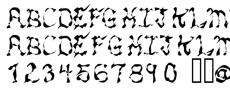 glyphs MANIC font, сharacters MANIC font, symbols MANIC font, character map MANIC font, preview MANIC font, abc MANIC font, MANIC font