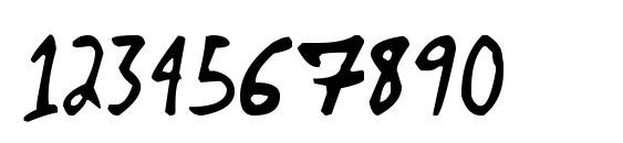 Manno Font, Number Fonts
