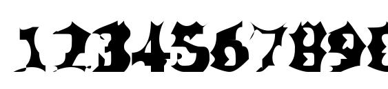 Manslem Font, Number Fonts