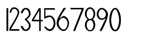 Manta Font, Number Fonts