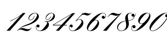 Manuscriptc Font, Number Fonts