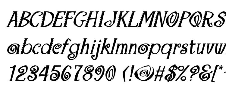 glyphs Maraca Bold Italic font, сharacters Maraca Bold Italic font, symbols Maraca Bold Italic font, character map Maraca Bold Italic font, preview Maraca Bold Italic font, abc Maraca Bold Italic font, Maraca Bold Italic font