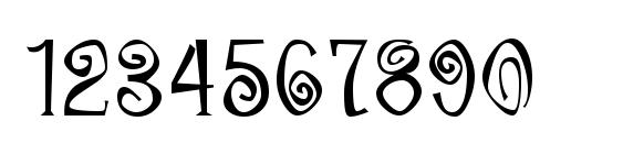 Maraca Regular Font, Number Fonts