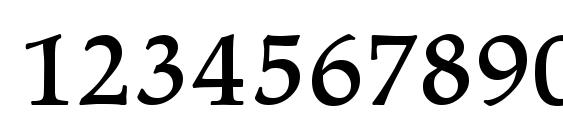 MarathonSerial Medium Regular Font, Number Fonts