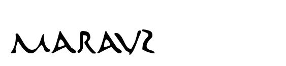 шрифт Marav2, бесплатный шрифт Marav2, предварительный просмотр шрифта Marav2