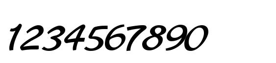 Marck Script Font, Number Fonts