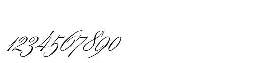 Margarita script Font, Number Fonts