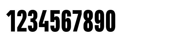 Marianina Cn FY Black Font, Number Fonts