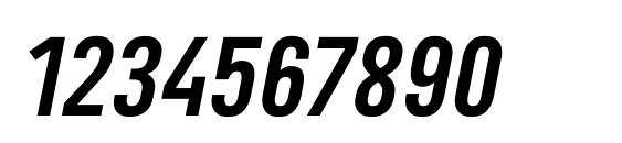 Marianina FY Bold Italic Font, Number Fonts