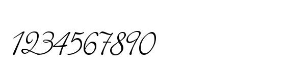 Marianna Font, Number Fonts