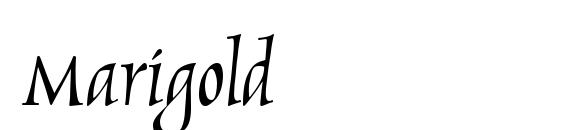 Marigold font, free Marigold font, preview Marigold font