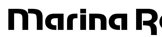 Marina Regular DB font, free Marina Regular DB font, preview Marina Regular DB font
