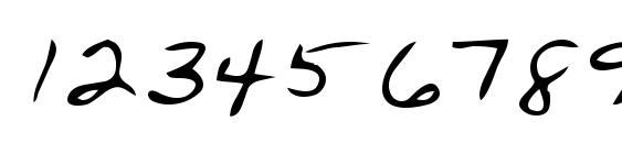 Marka Regular Font, Number Fonts