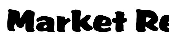 Market Regular Font
