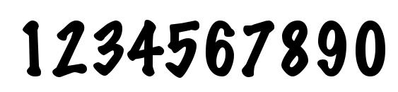 MarkingPen Regular Font, Number Fonts