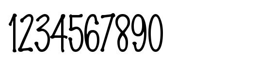 MarkingPen Thin Regular Font, Number Fonts