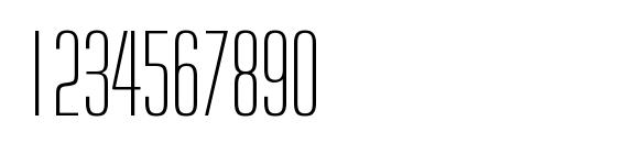 Markon Vertical Font, Number Fonts
