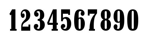 Marlboro Regular Font, Number Fonts