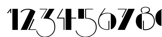 MarqueeMieux Regular Font, Number Fonts