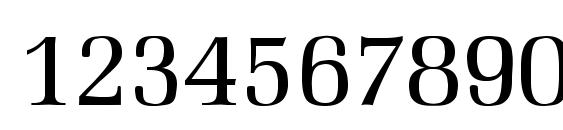 Marseille Regular Font, Number Fonts