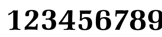 MarseilleSerial Bold Font, Number Fonts