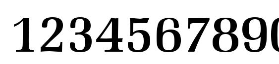 MarseilleSerial Medium Regular Font, Number Fonts