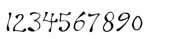Maryellen Font, Number Fonts