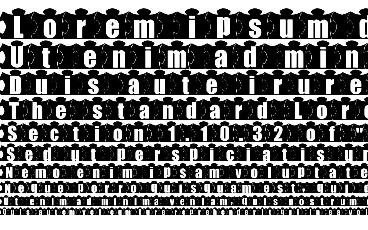 specimens mashy Jigsaw font, sample mashy Jigsaw font, an example of writing mashy Jigsaw font, review mashy Jigsaw font, preview mashy Jigsaw font, mashy Jigsaw font