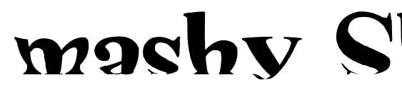 mashy Shona font, free mashy Shona font, preview mashy Shona font