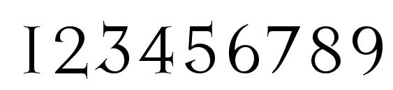 Mason Regular Font, Number Fonts