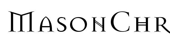 MasonChronicles Font