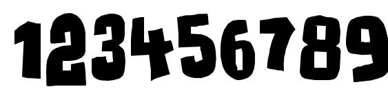 Massh3 Font, Number Fonts