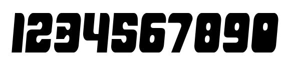 MassiveRetaliation Regular Font, Number Fonts