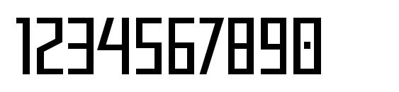 Mastodon Font, Number Fonts