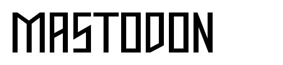 Mastodon font, free Mastodon font, preview Mastodon font