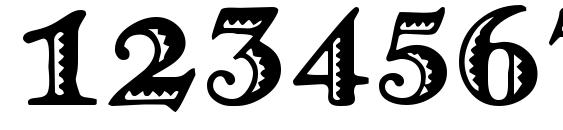 Matador Font, Number Fonts