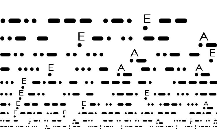 specimens Match Morse (Shareware) font, sample Match Morse (Shareware) font, an example of writing Match Morse (Shareware) font, review Match Morse (Shareware) font, preview Match Morse (Shareware) font, Match Morse (Shareware) font
