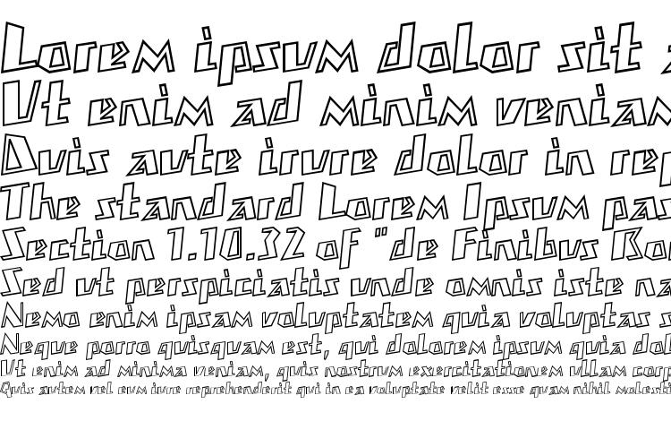 specimens MateoOutlineBoldLL font, sample MateoOutlineBoldLL font, an example of writing MateoOutlineBoldLL font, review MateoOutlineBoldLL font, preview MateoOutlineBoldLL font, MateoOutlineBoldLL font