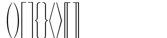 Шрифт Mathematical Pi 3, Шрифты для цифр и чисел